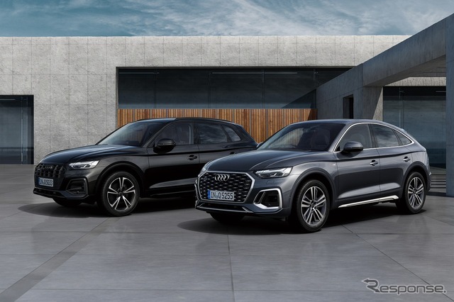 アウディ Q5 ハイスタイル（左）とQ5スポーツバック ハイスタイル（右）