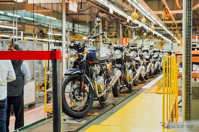ブラジルでも組立工場の操業を開始したロイヤルエンフィールド。