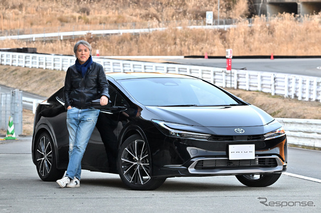 九島辰也氏とトヨタ プリウス 新型(プロトタイプ)