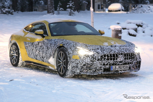 メルセデス AMG GT 次期型プロトタイプ(スクープ写真)