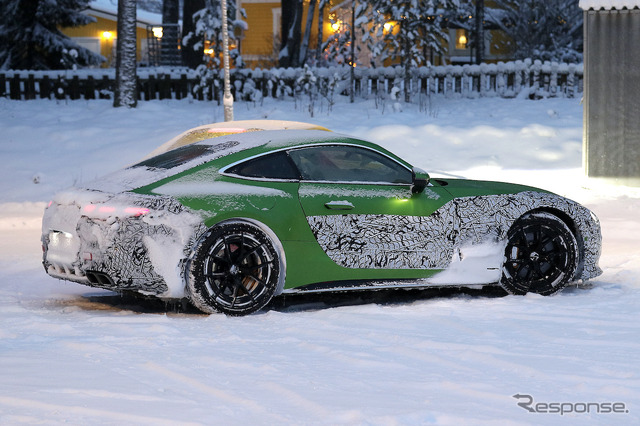 メルセデス AMG GT 次期型プロトタイプ(スクープ写真)