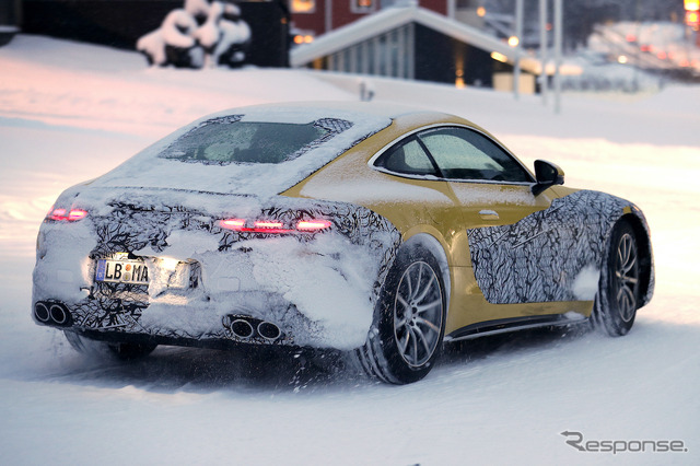メルセデス AMG GT 次期型プロトタイプ(スクープ写真)