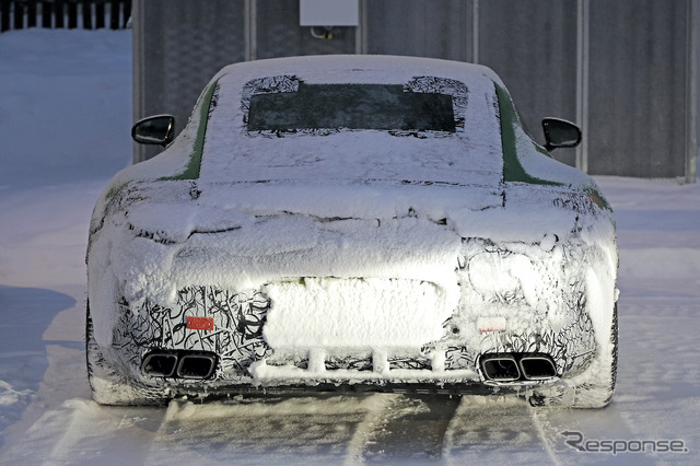 メルセデス AMG GT 次期型プロトタイプ(スクープ写真)