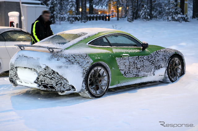 メルセデス AMG GT 次期型プロトタイプ(スクープ写真)
