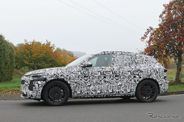 アウディ Q5 次期型プロトタイプ(スクープ写真)