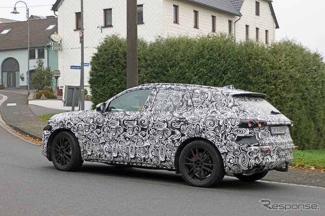 アウディ Q5 次期型プロトタイプ(スクープ写真)