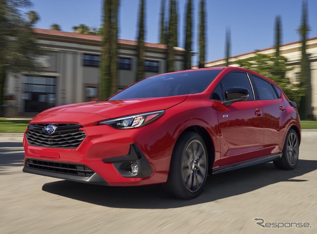 スバル インプレッサ 新型の「RS」(北米仕様、2022年)