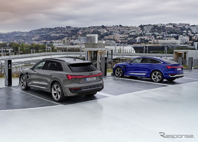 アウディの新充電サービス「Audi charging service」のイメージ
