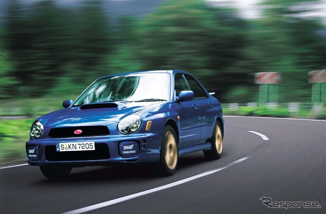 スバル インプレッサ STi(2代目、2000)