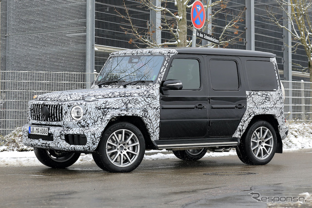 メルセデス AMG G63 改良新型プロトタイプ(スクープ写真)