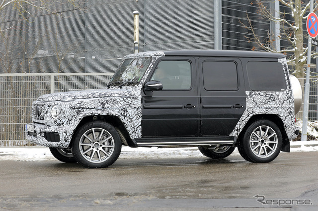 メルセデス AMG G63 改良新型プロトタイプ(スクープ写真)