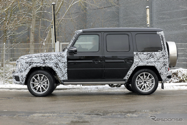 メルセデス AMG G63 改良新型プロトタイプ(スクープ写真)