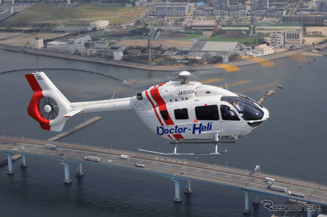 最新型ヘリコプター「H145 / BK117 D-3」、ドクターヘリとして 最新型ヘリコプター「H145 / BK117 D-3」、ドクターヘリとして