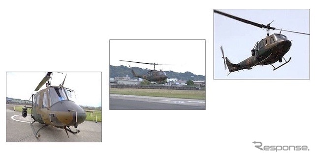 使用航空機:UH-1J