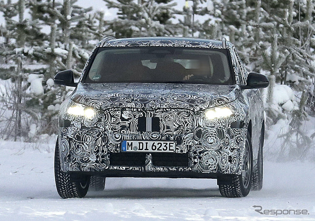 BMW iX2 プロトタイプ(スクープ写真)