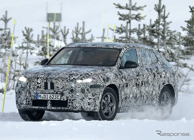 BMW iX2 プロトタイプ(スクープ写真)