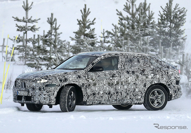 BMW iX2 プロトタイプ(スクープ写真)