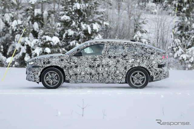 BMW iX2 プロトタイプ(スクープ写真)