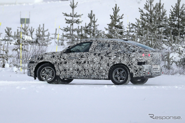 BMW iX2 プロトタイプ(スクープ写真)