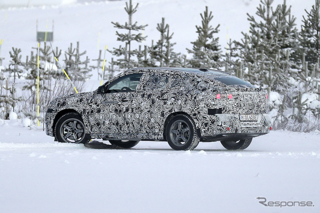 BMW iX2 プロトタイプ(スクープ写真)