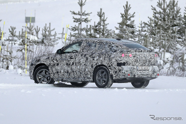 BMW iX2 プロトタイプ(スクープ写真)