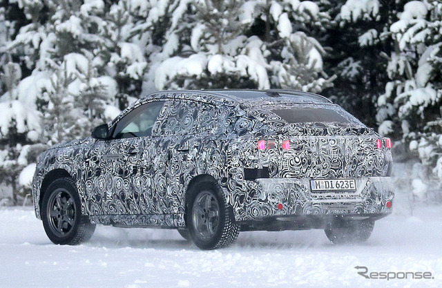 BMW iX2 プロトタイプ(スクープ写真)