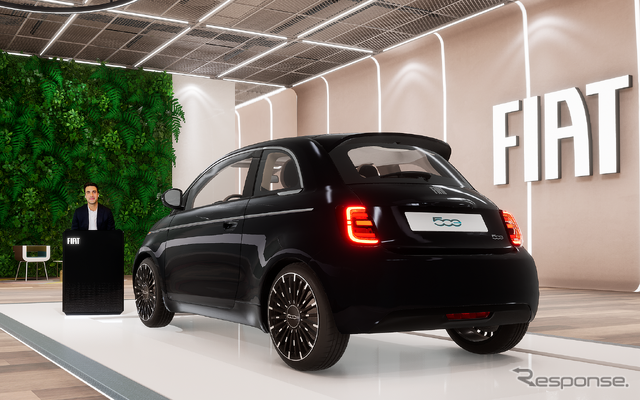 フィアット 500e の「FIATメタバースストア」