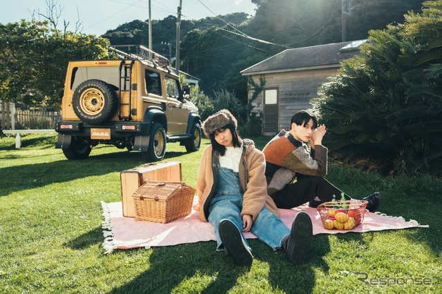 JIMNY SIERRA little G. TRADITIONAL(モデル:渚のん、山北れもん)