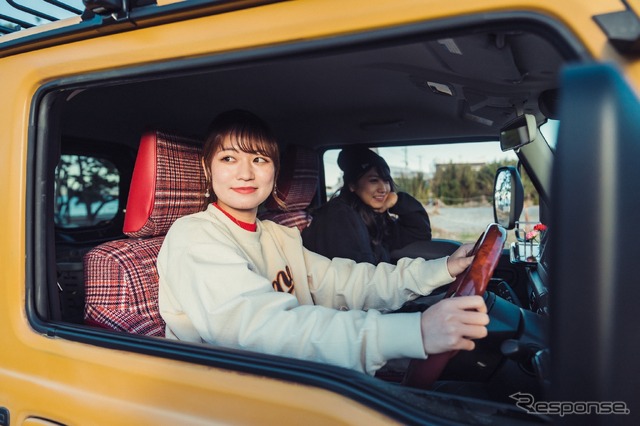 JIMNY SIERRA little G. TRADITIONAL（モデル：桜田莉奈）