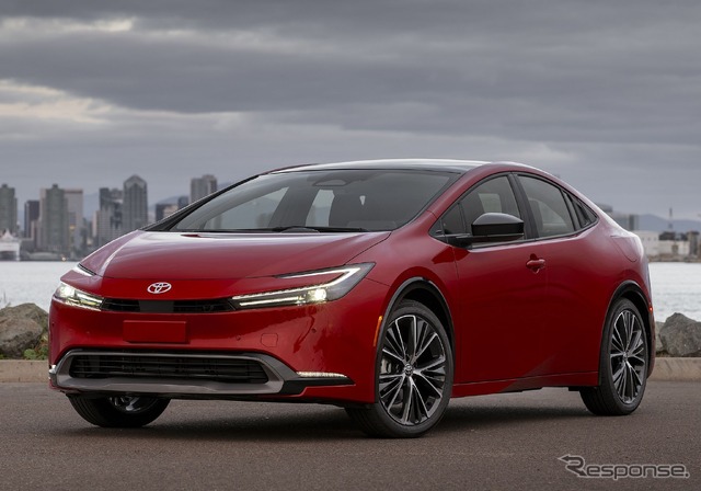 トヨタ・プリウス 新型の「XLE」(米国仕様)