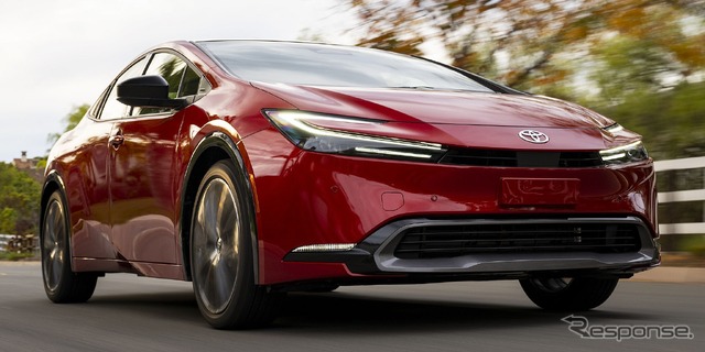 トヨタ・プリウス 新型の「XLE」(米国仕様)