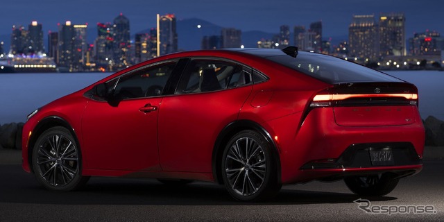 トヨタ・プリウス 新型の「XLE」(米国仕様)