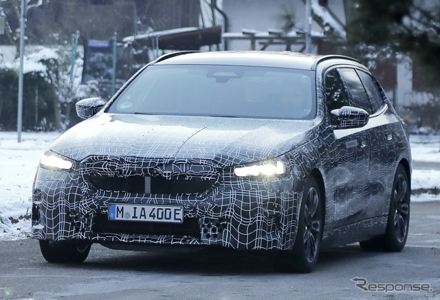 BMW i5 ツーリング プロトタイプ(スクープ写真)