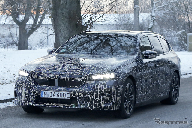 BMW i5 ツーリング プロトタイプ(スクープ写真)
