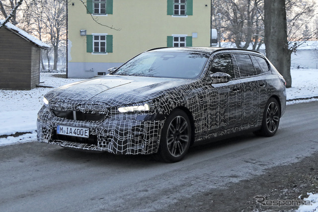 BMW i5 ツーリング プロトタイプ(スクープ写真)