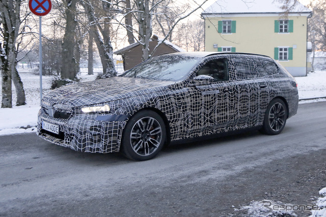 BMW i5 ツーリング プロトタイプ(スクープ写真)
