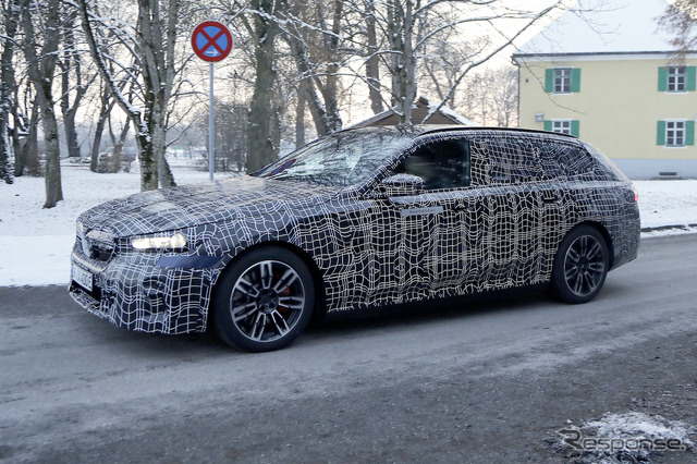 BMW i5 ツーリング プロトタイプ(スクープ写真)
