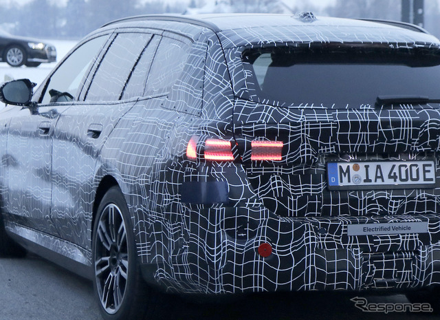 BMW i5 ツーリング プロトタイプ(スクープ写真)