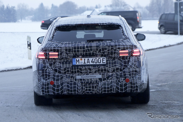 BMW i5 ツーリング プロトタイプ(スクープ写真)