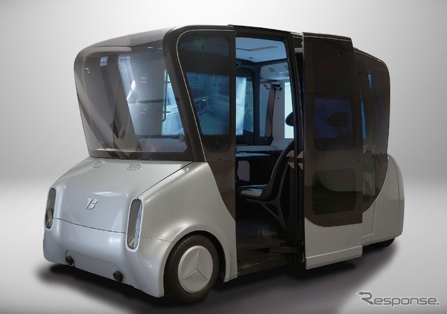 トヨタ紡織の自動運転コンセプトカー「MOOX」