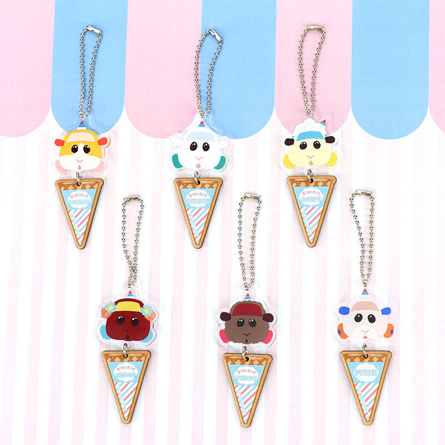 『PUI PUI モルカー DRIVING SCHOOL』アイスキーホルダーは全6種(C)見里朝希/ PUI PUI モルカーDS 製作委員会