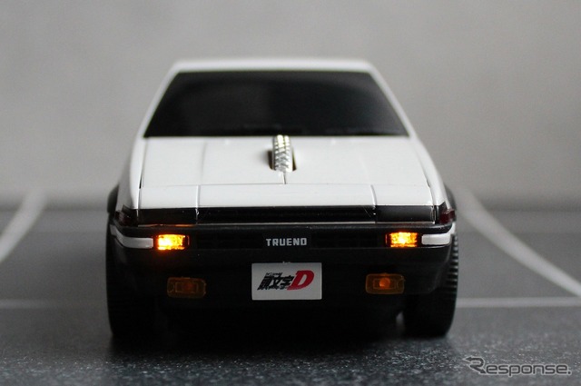 スプリンタートレノ(AE86)型無線マウス「頭文字D」藤原とうふ店(自家用)仕様