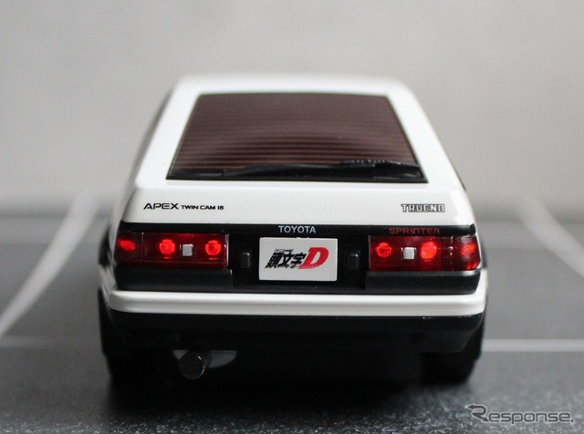 スプリンタートレノ(AE86)型無線マウス「頭文字D」藤原とうふ店(自家用)仕様