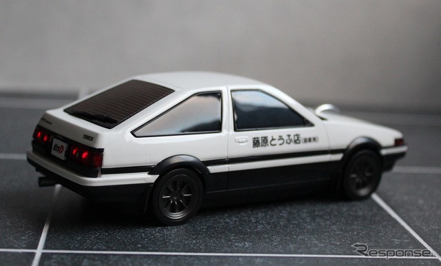 スプリンタートレノ(AE86)型無線マウス「頭文字D」藤原とうふ店(自家用)仕様