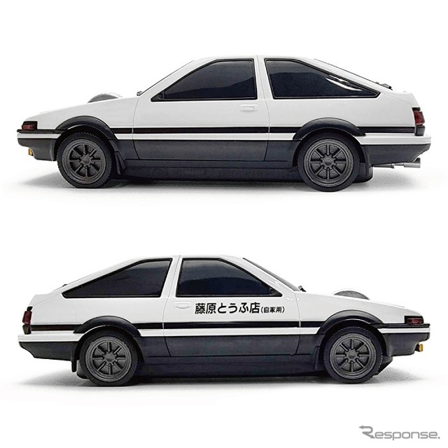 スプリンタートレノ(AE86)型無線マウス「頭文字D」藤原とうふ店(自家用)仕様