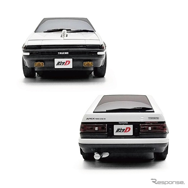 スプリンタートレノ(AE86)型無線マウス「頭文字D」藤原とうふ店(自家用)仕様