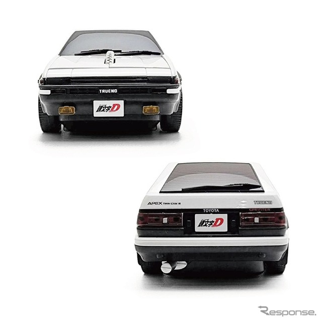 スプリンタートレノ（AE86）型無線マウス「頭文字D」藤原とうふ店（自家用）仕様