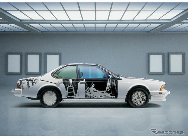 BMWのアートカー世界ツアー、米国に上陸