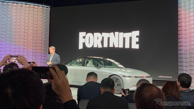 ソニー・ホンダ AFEELA(CES 2023)