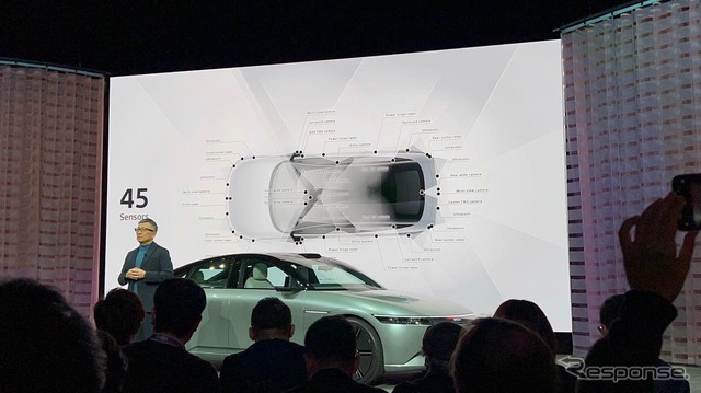 ソニー・ホンダ AFEELA(CES 2023)
